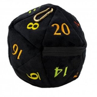 UP - D20 Plush Dice Bag: Rainbow