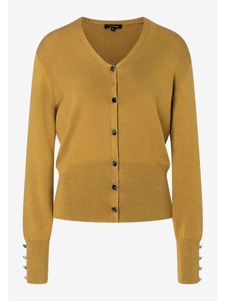 More & More Cardigan in Gelb günstig kaufen
