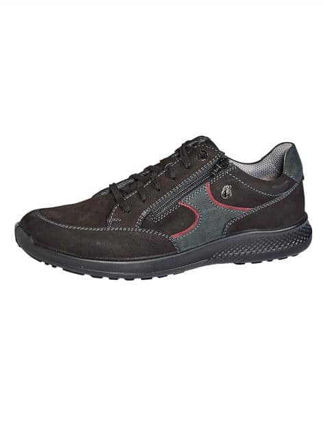 Schnürschuh mit beidseitigen Reißverschlüssen