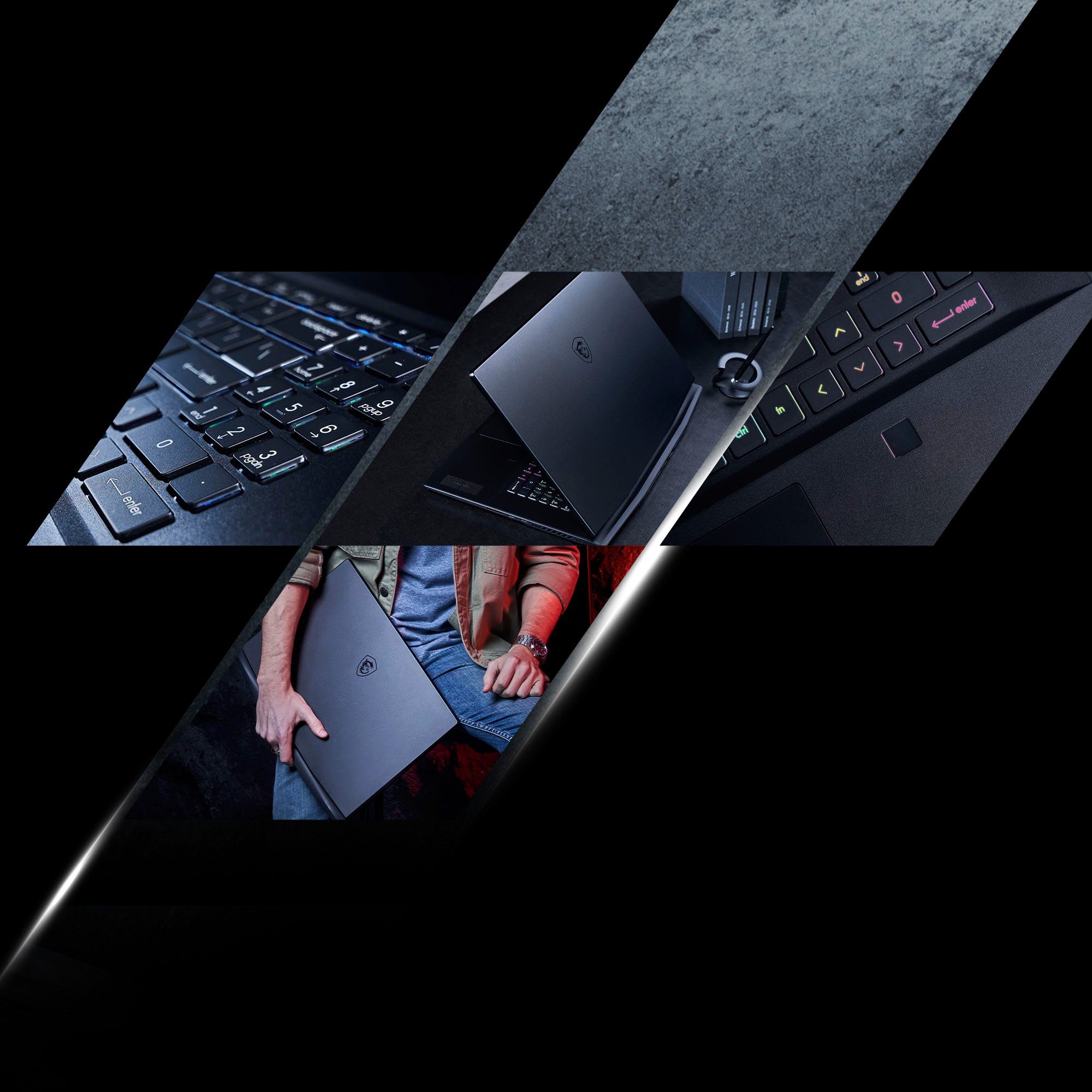 MSI Stealth 17 Studio A13VF-022 Gaming-Notebook (43,9 cm/17,3 Zoll, Intel Core i7 13700H, GeForce RTX 4060, 2000 GB SSD)