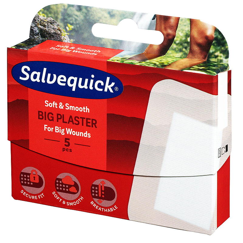 Salvequick Salvequick 5 stk 55x75 mm big