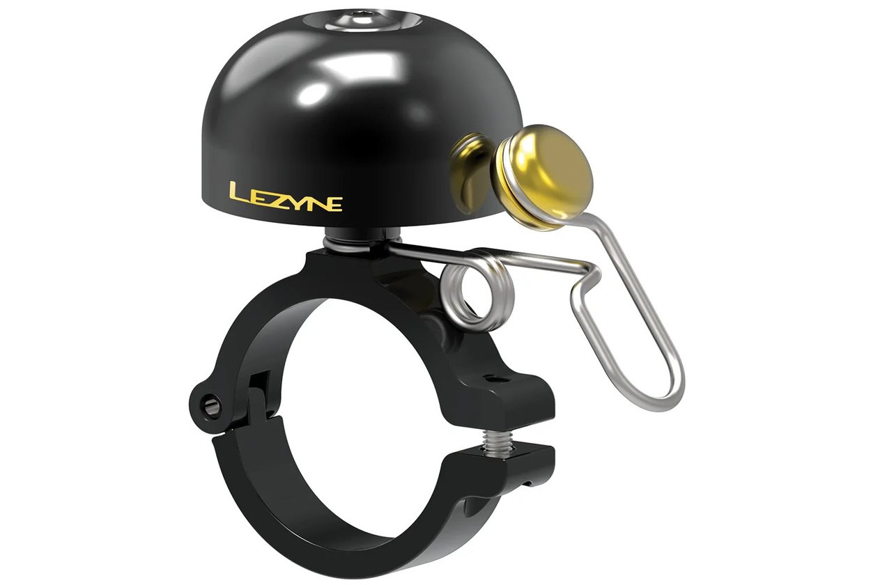 Lezyne Fahrradklingel Classic Brass mit Schelle