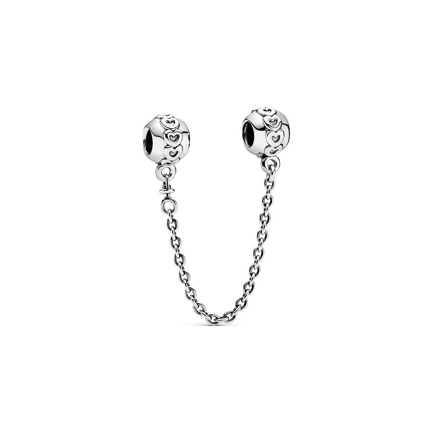 Pandora Charm Moments Gereihte Herzen Komfortkette