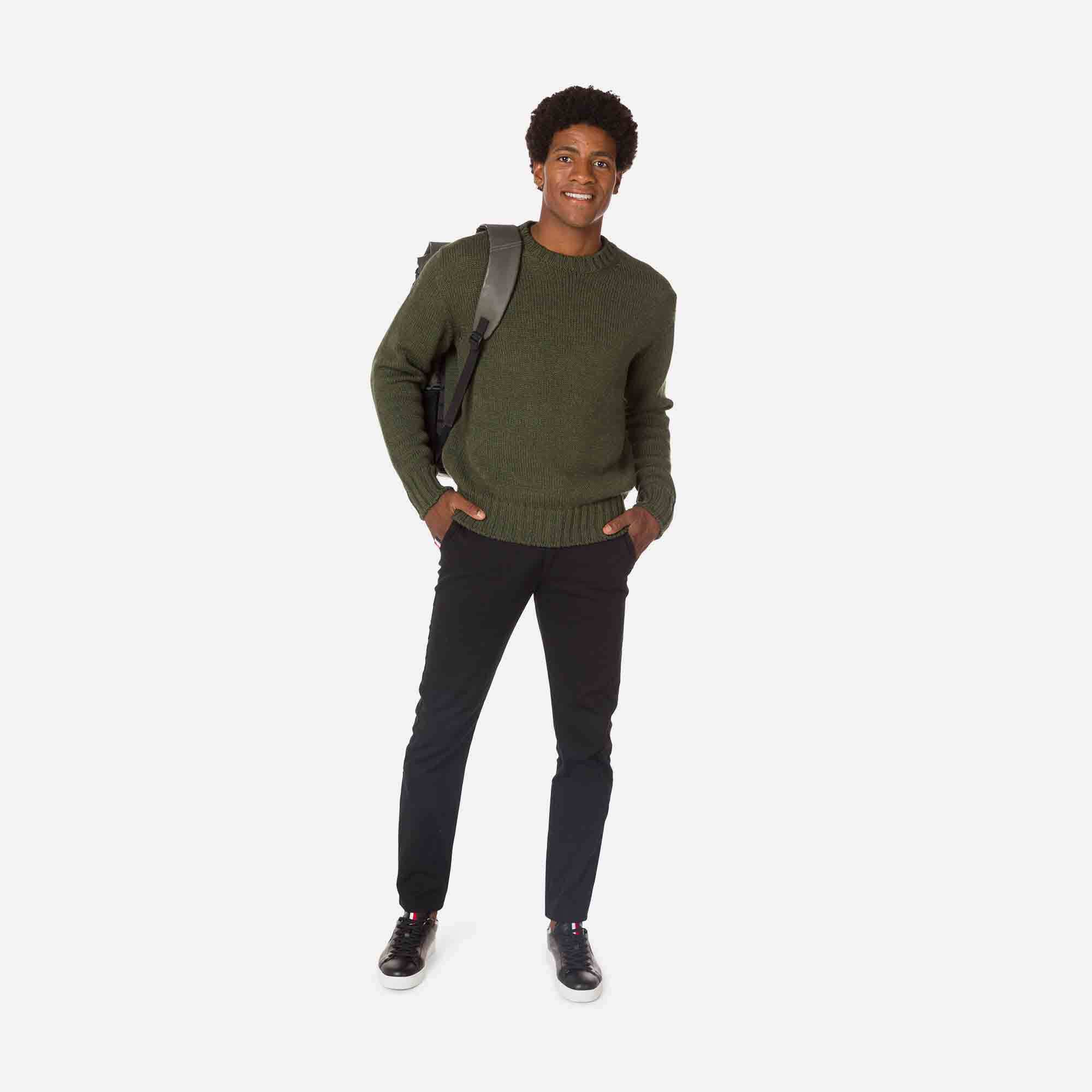 Pull Over en maille à col rond Homme
