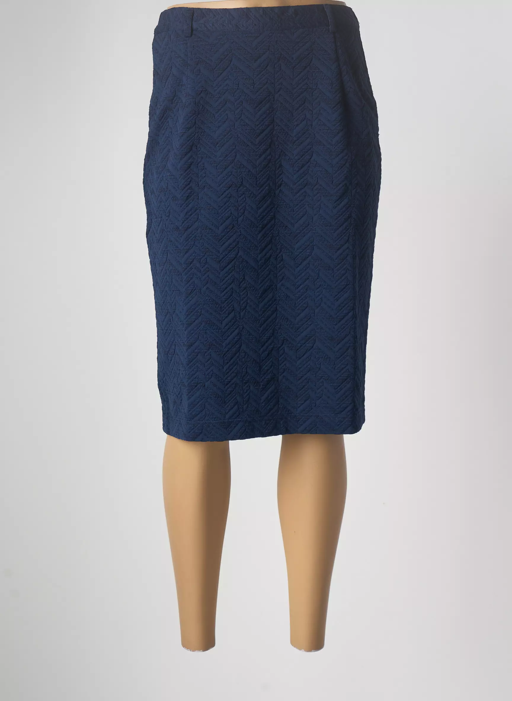 Damart Jupes Mi Longues Femme couleur bleu