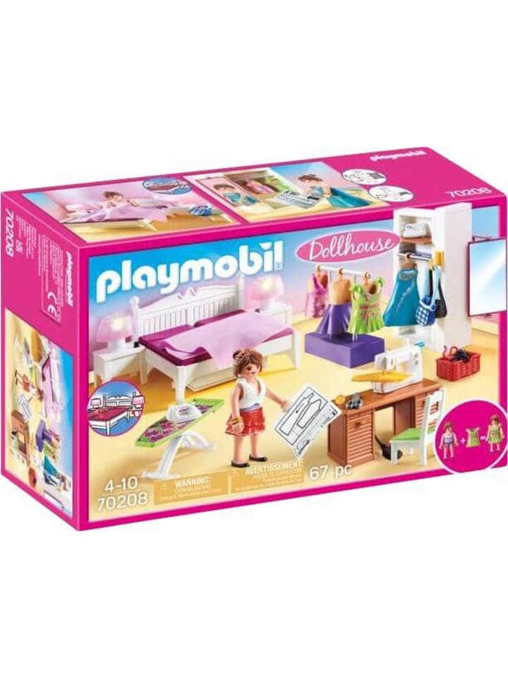 Playmobil Spielfigur Set Puppenhaus Schlafzimmer mit Nähecke, ab 4 Jahre günstig kaufen onesize