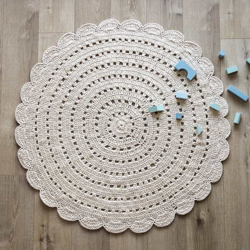 Tapis enfant crochet ALMA