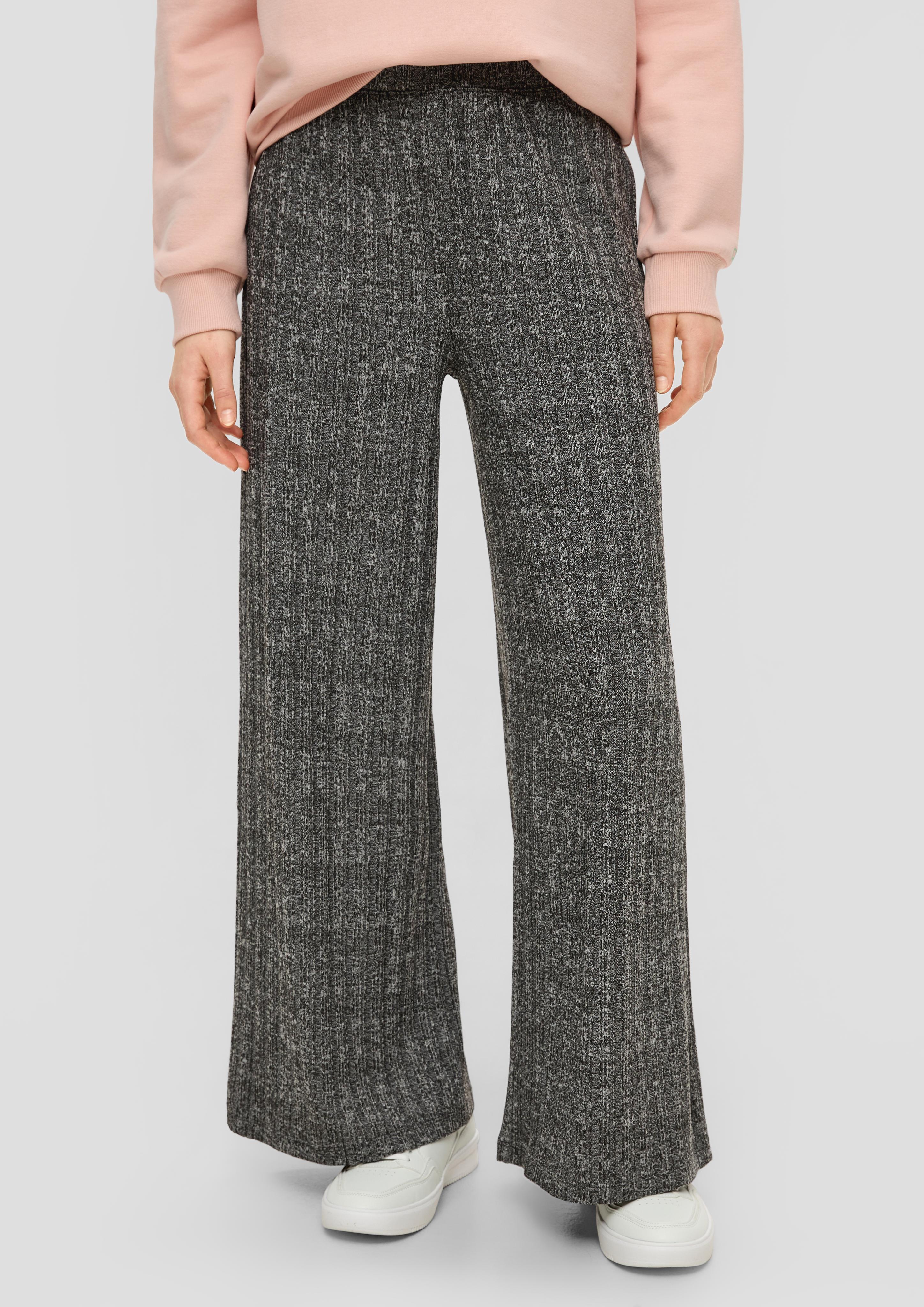 Stoffhose mit Rippstruktur  2138377-9898