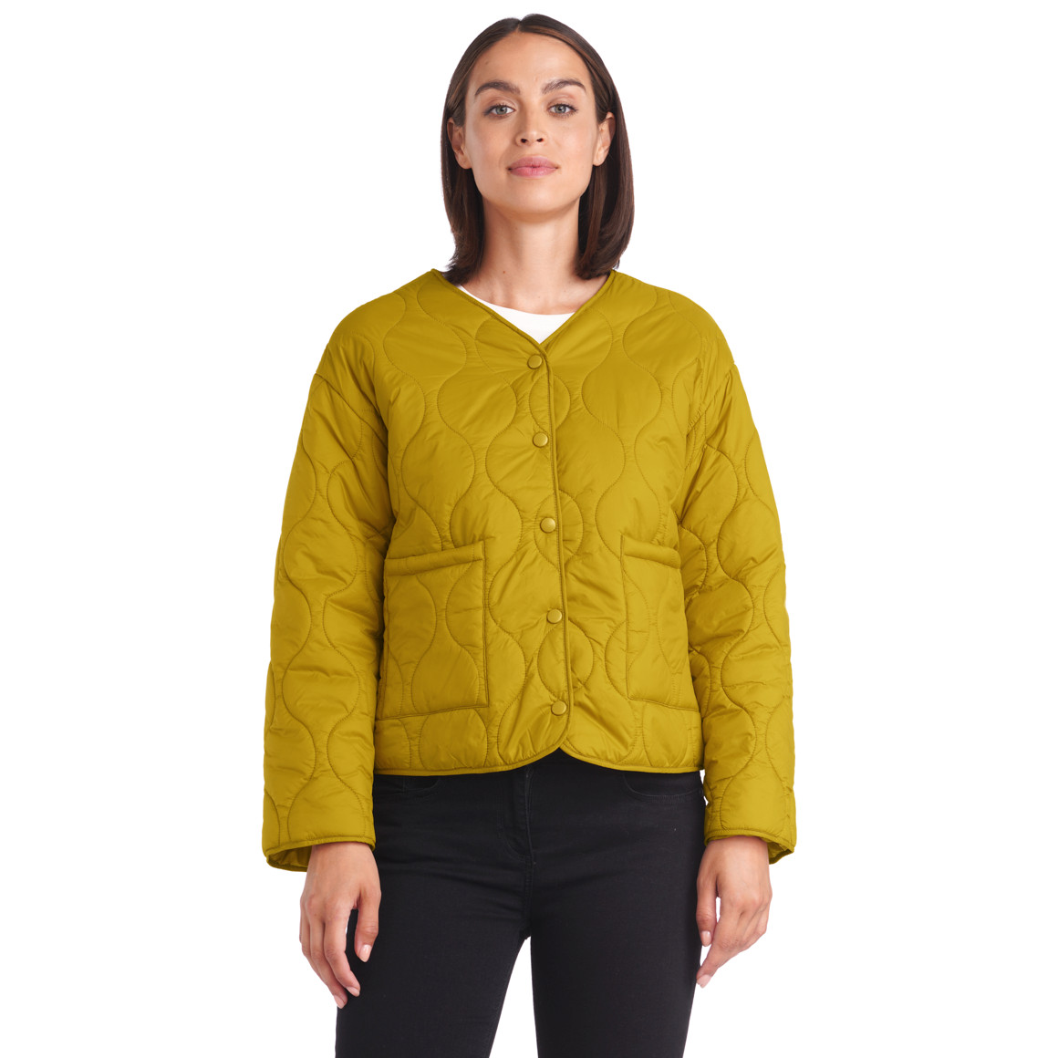 Damen Steppjacke mit leichter Wattierung