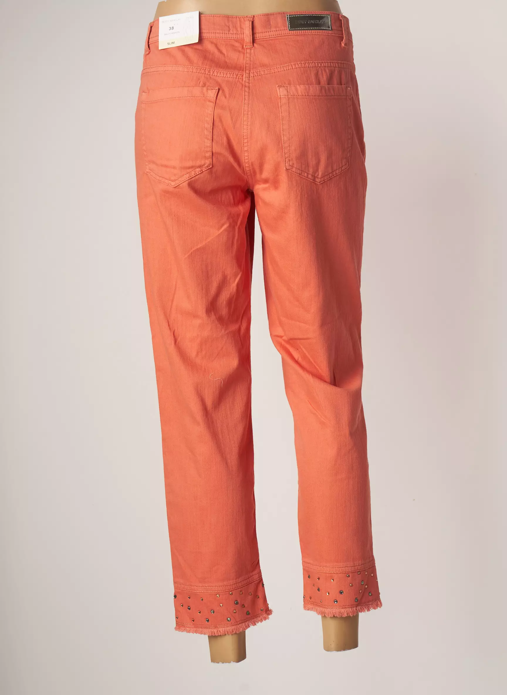 Betty Barclay Pantalon7 8 Femme couleur orange