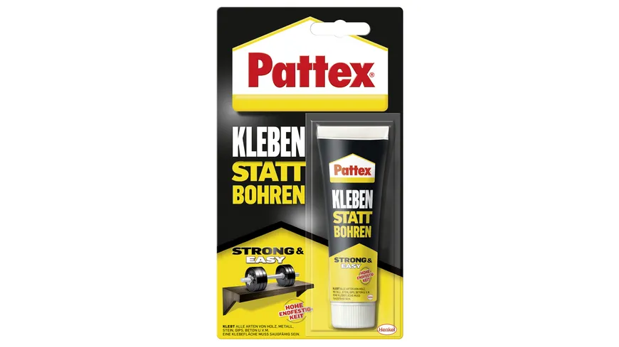 Pattex Kleben statt Bohren Montagekleber 50g 50 g weiß