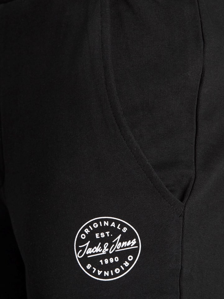 Jack & Jones Jogginghose JPSTGORDON Trainingshose Bequeme Sweat Pants in Schwarz günstig kaufen