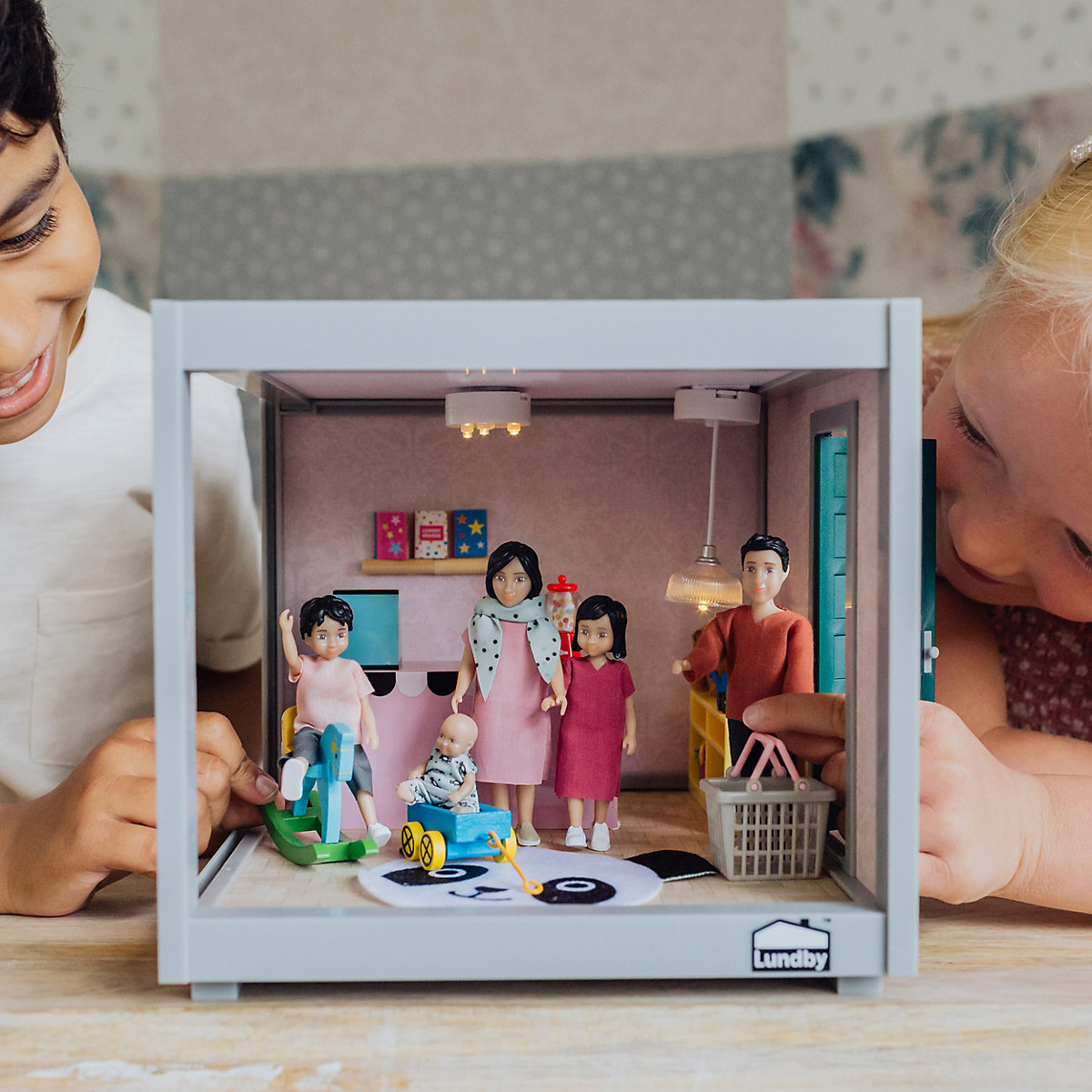 Lundby Puppenhaus Zimmer, 22 cm