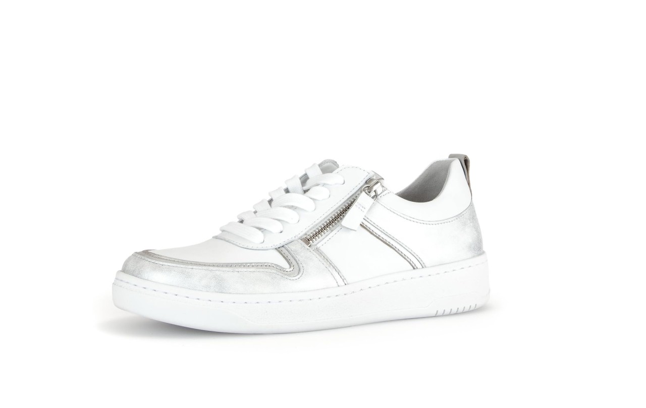 GABOR Freizeit Schnürer weiss Gabor Fashion Sneaker low 43.340.21 weiß