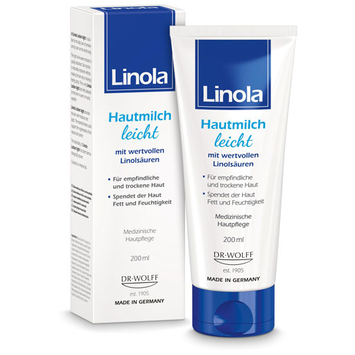 LINOLA Hautmilch leicht  200 ml  Lotion