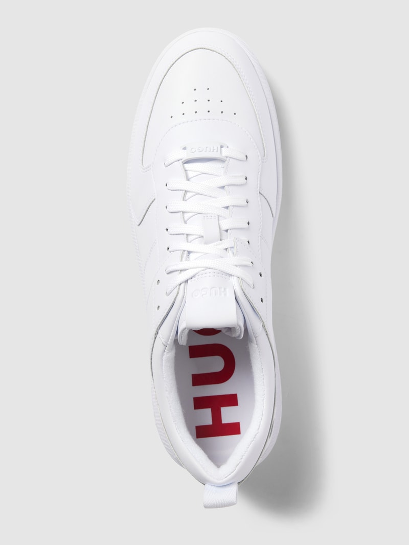 Sneaker mit Label-Details Modell 'Kilian' in weiß