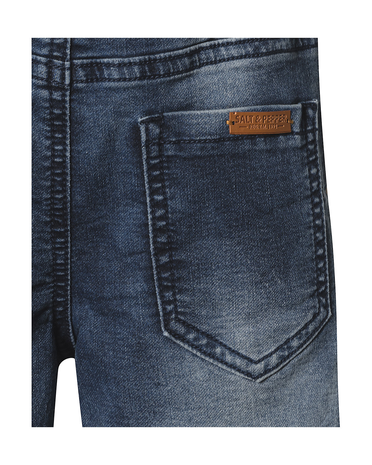 Jeansshorts Regular fit BAGGER für Jungen, Baustelle von SALT AND PEPPER