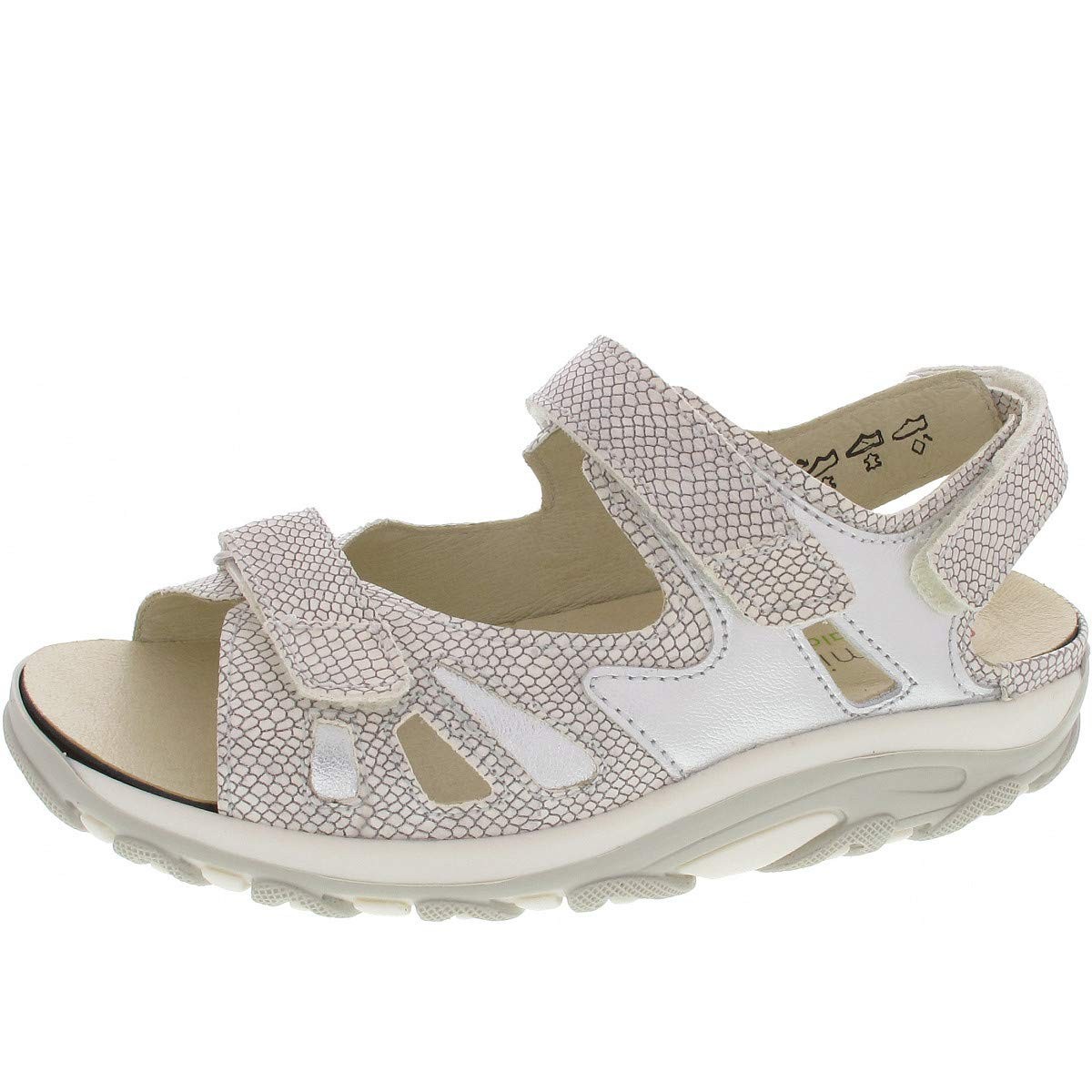 WALDLÄUFER Klassische Sandalen silber Hanni