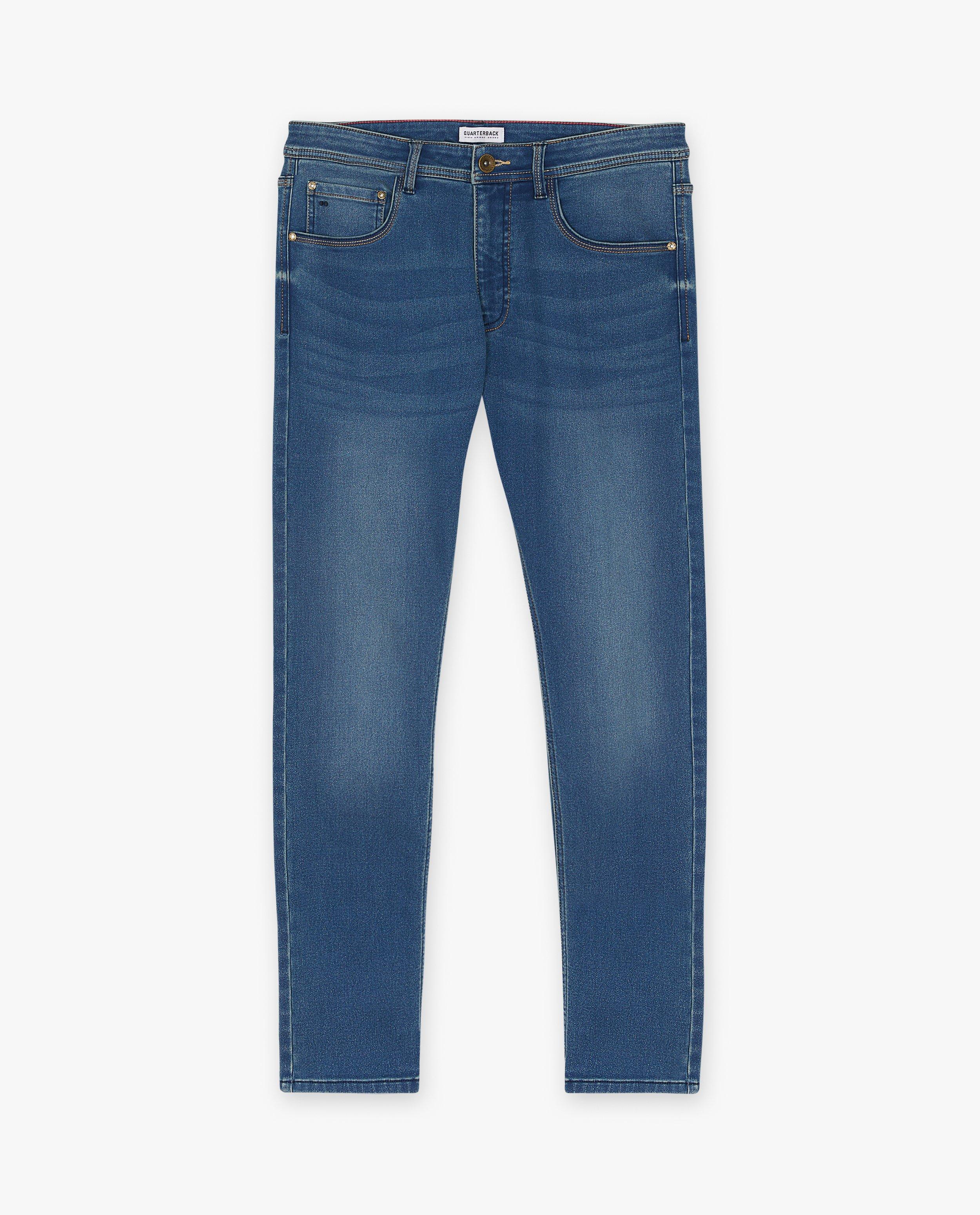 Blugi JBC Blue, croială skinny albastră