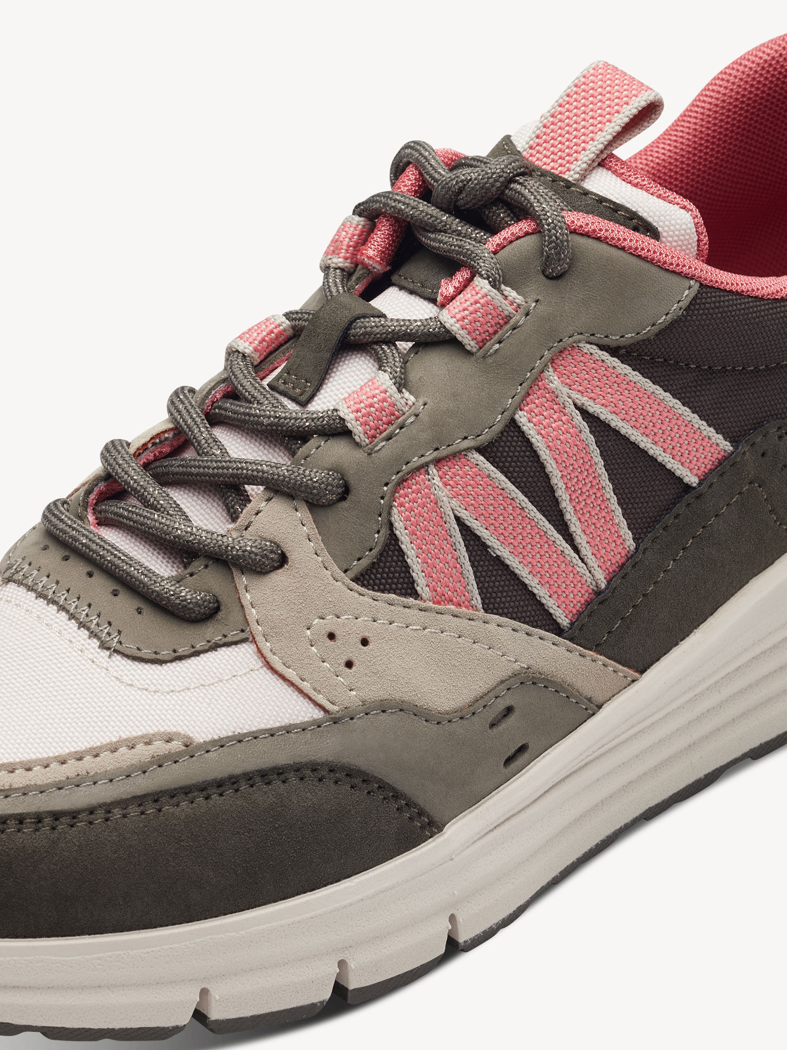 Basket en cuir - vert