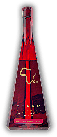 STARR African Rum Ultra Superior Light STARR African Rum Ultra Superior Light Ein preisgekrönter Rum. 0,7	 Liter - Vol 40%