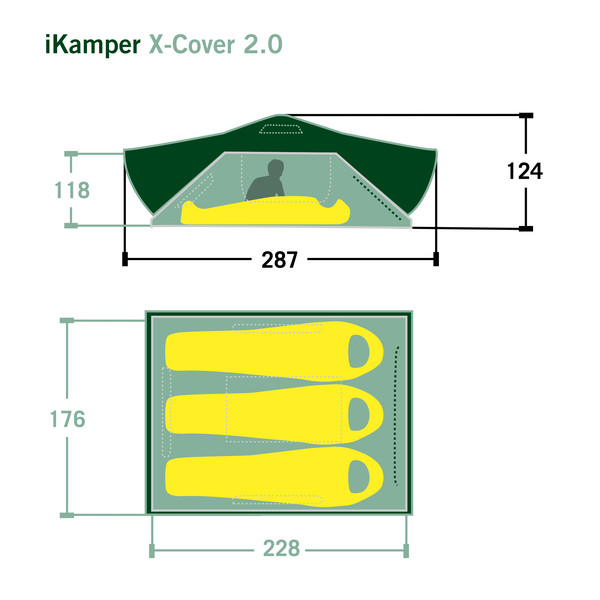 X-COVER 2.0 - Dachzelt