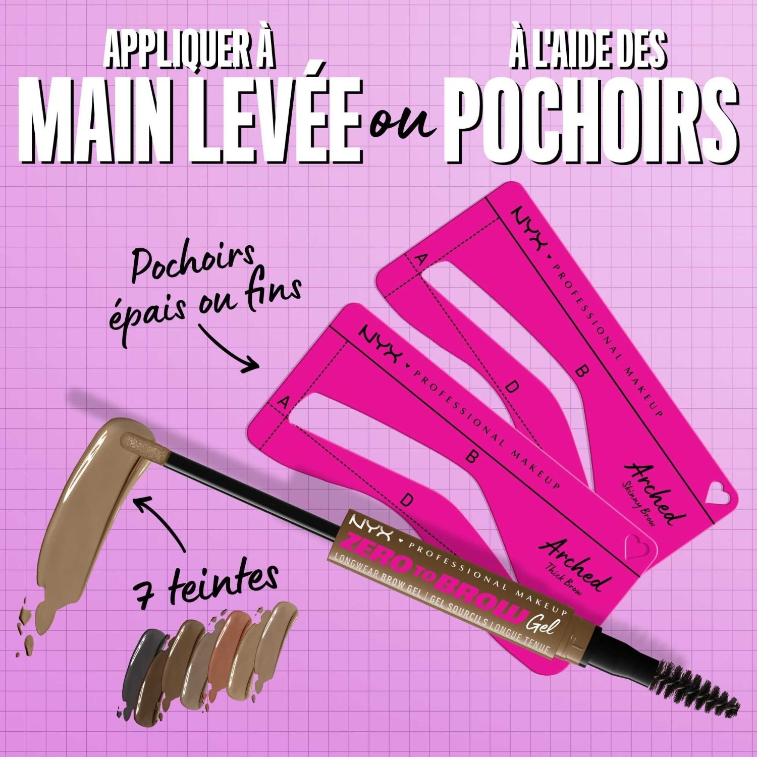 NYX Professional Makeup Zero to Brow lūpu krāsa