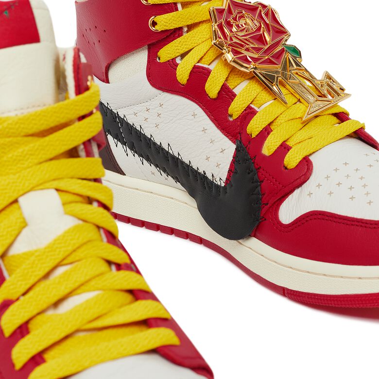 JORDAN x Teyana Taylor Wmns Air Jordan 1 Zoom CMFT 2 “A Rose From Harlem” gym red/black-summit white
