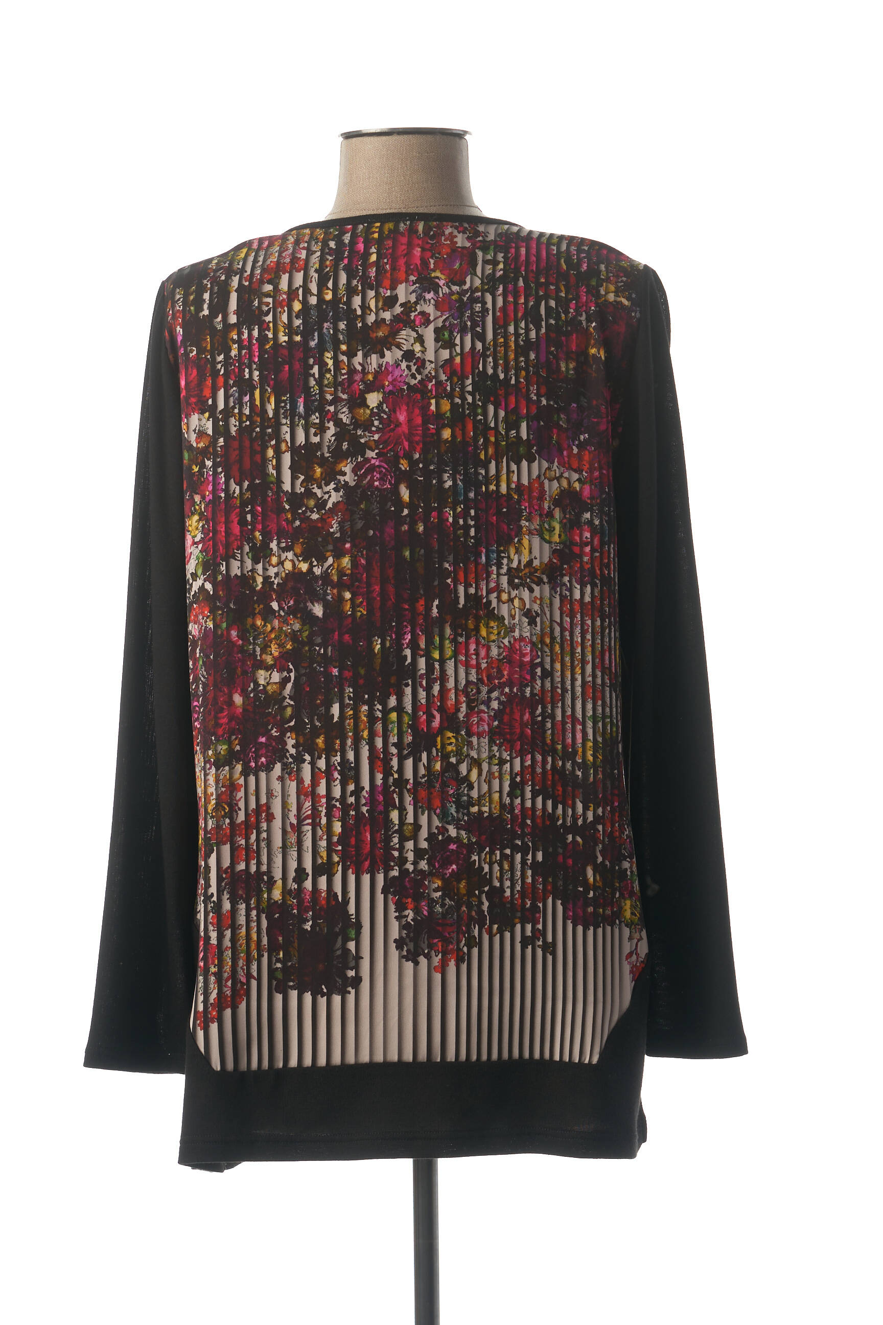 Guy Dubouis Tuniquemanchelongue Femme couleur noir