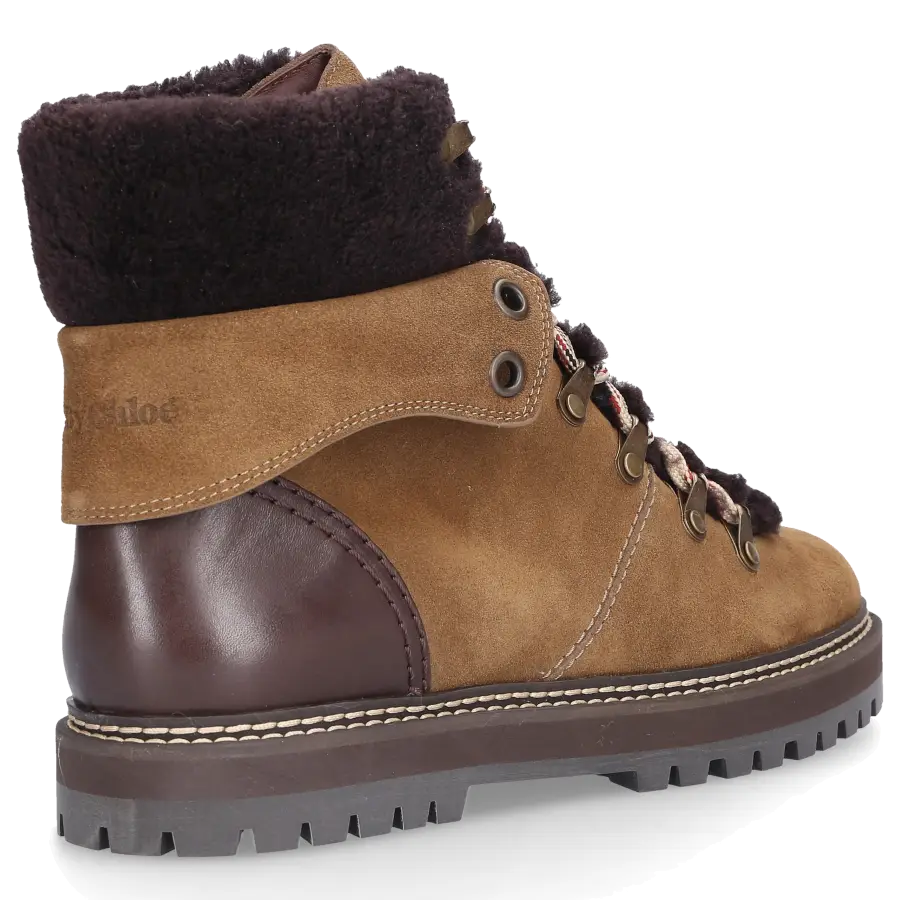 SEE BY CHLOÉ - Stiefeletten SB3112 Veloursleder - braun