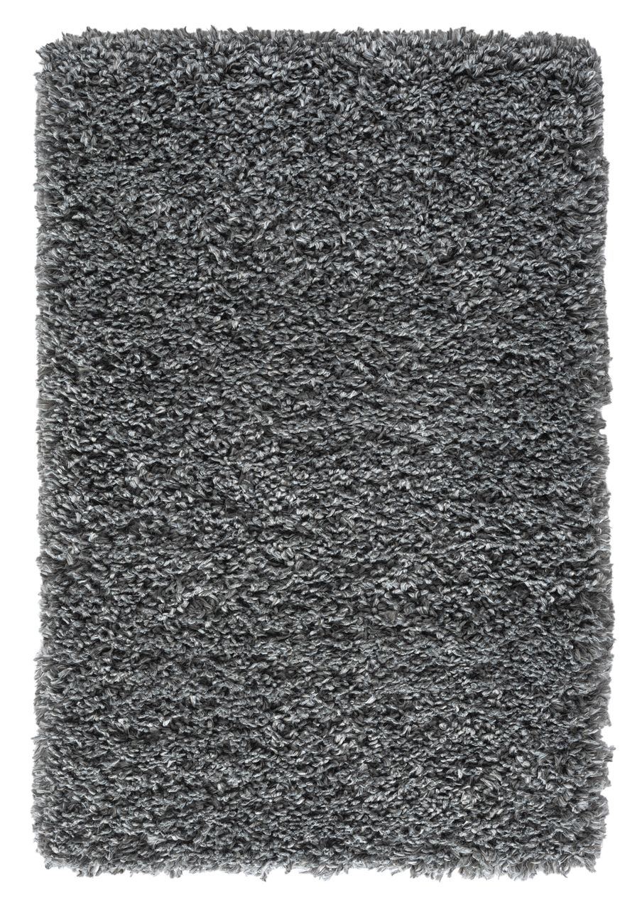 MyFlair Teppich Elodie, 60cm x 90cm, Farbe Grau, rechteckig, Florhöhe 37mm