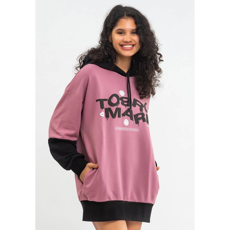 Tom Barron WOMEN OVERSIZE FIT TUNIC SWEATSHIRT Sweatshirt Damen