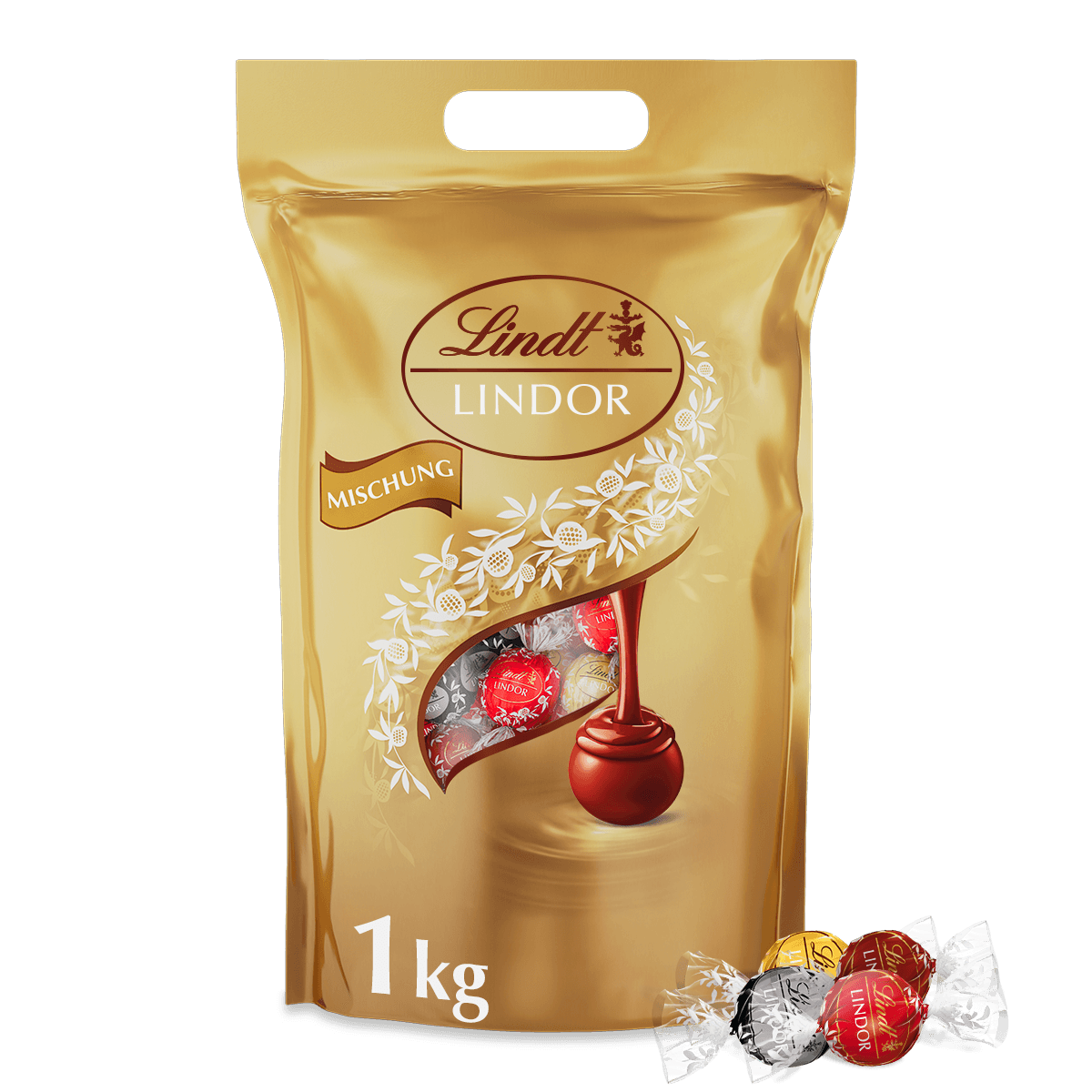 LINDOR Kugel Beutel Mischung, 1000g