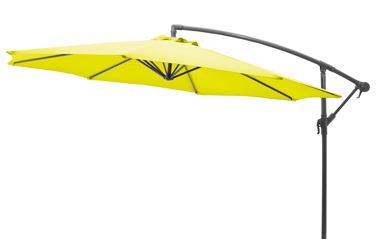 Gartenfreude Ampelschirm, 300 cm,  lemon