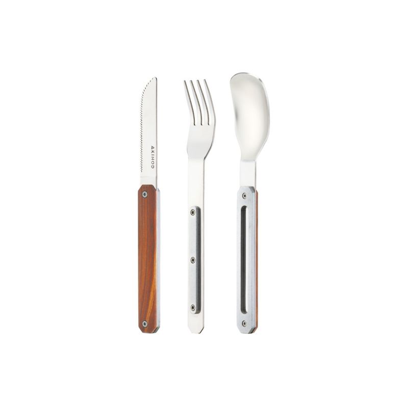 Akinod Magnetic Straight Cutlery 12H34 Bois Corail