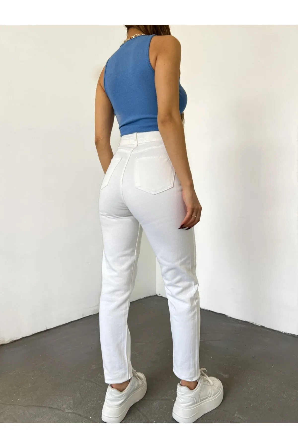 TRENDNATUREL  Jeans - Weiß - Mom