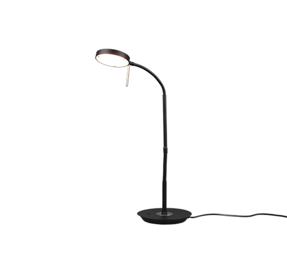 TRIO LED Tischleuchte Monza Schwarz