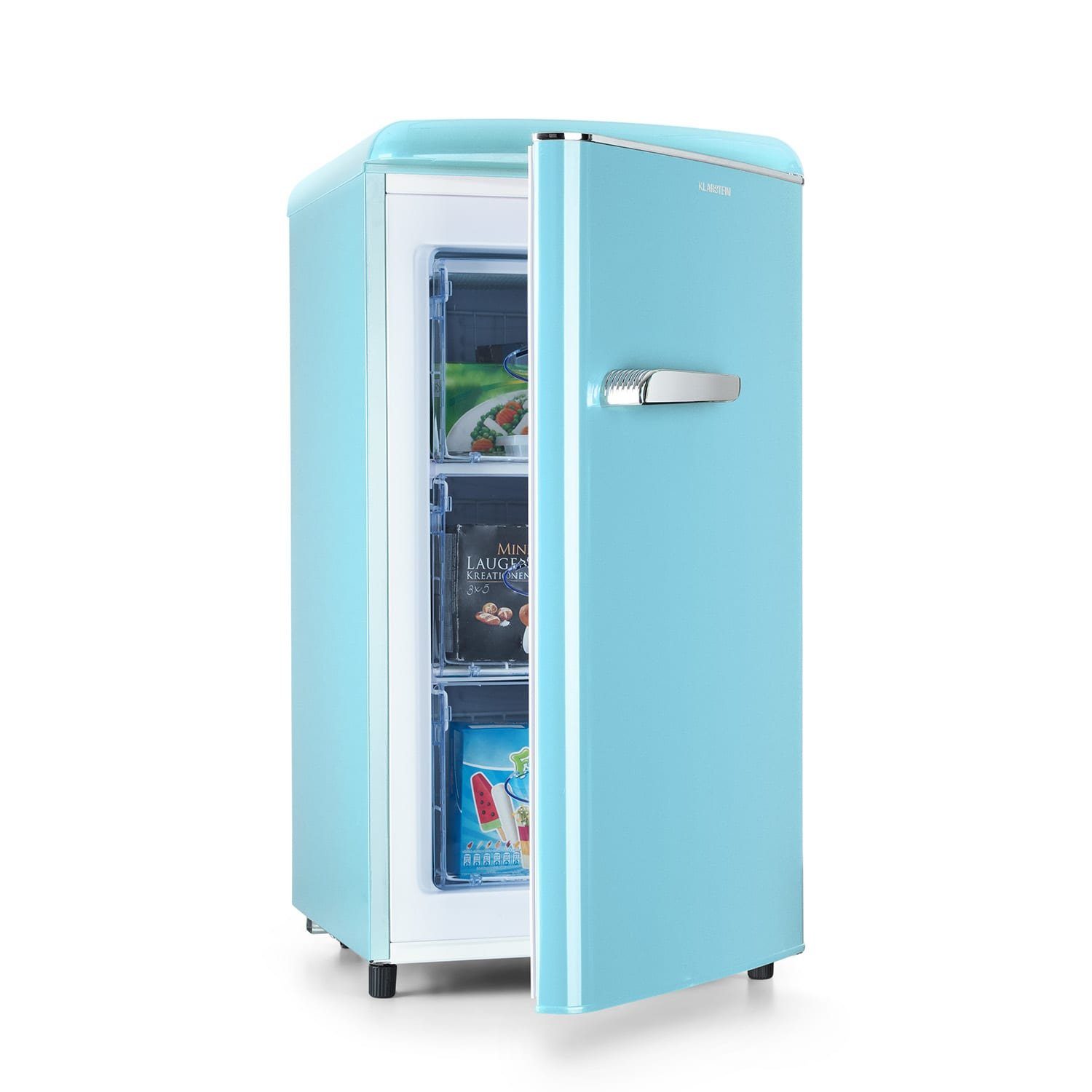 Klarstein Gefrierschrank HEA20-Laika65-Blu 10036172, 91 cm hoch, 47 cm breit