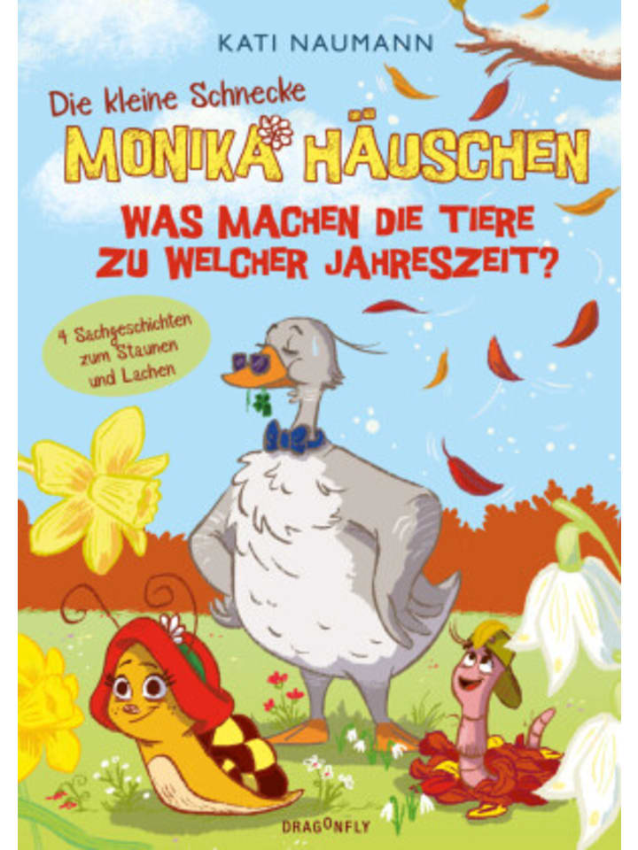 Dragonfly Buch - Die kleine Schnecke Monika Häuschen 5: Was machen die Tiere zu welc günstig kaufen onesize