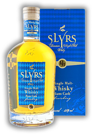 Slyrs Bavarian Single Malt Whisky Rum Cask Finished Slyrs Bavarian Single Malt Whisky Rum Cask Finished  0,7	 Liter - Vol 46%