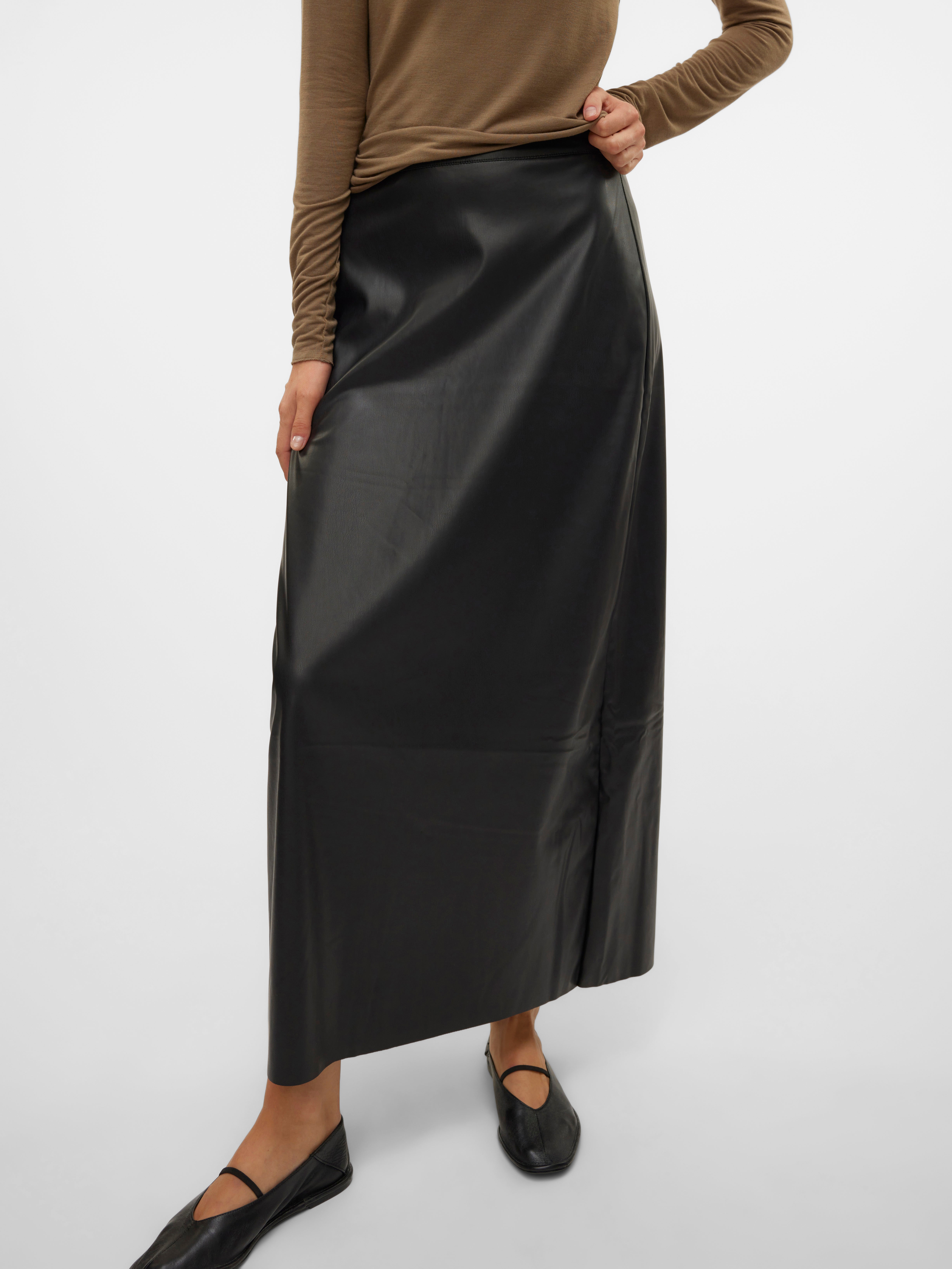 VMOLYMPIA Hohe Taille Langer Rock