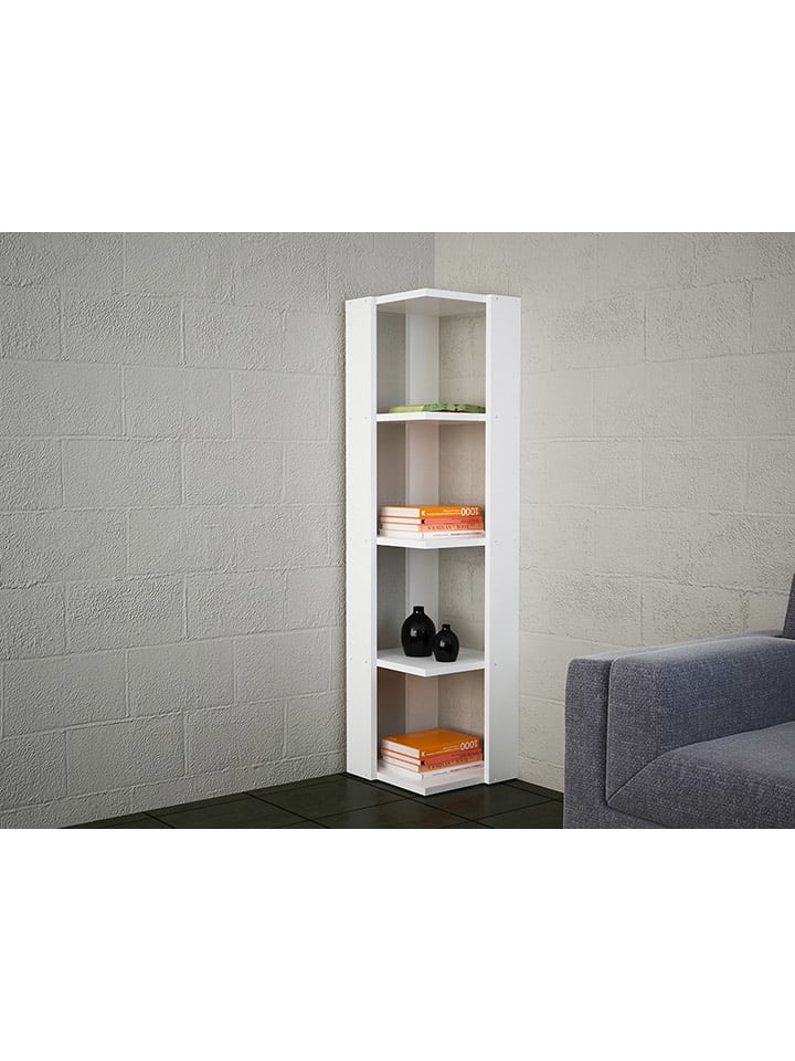 Scandinavia Concept Bücherregal in Weiß - (B)31 x (H)120 x (T)33 cm günstig kaufen onesize