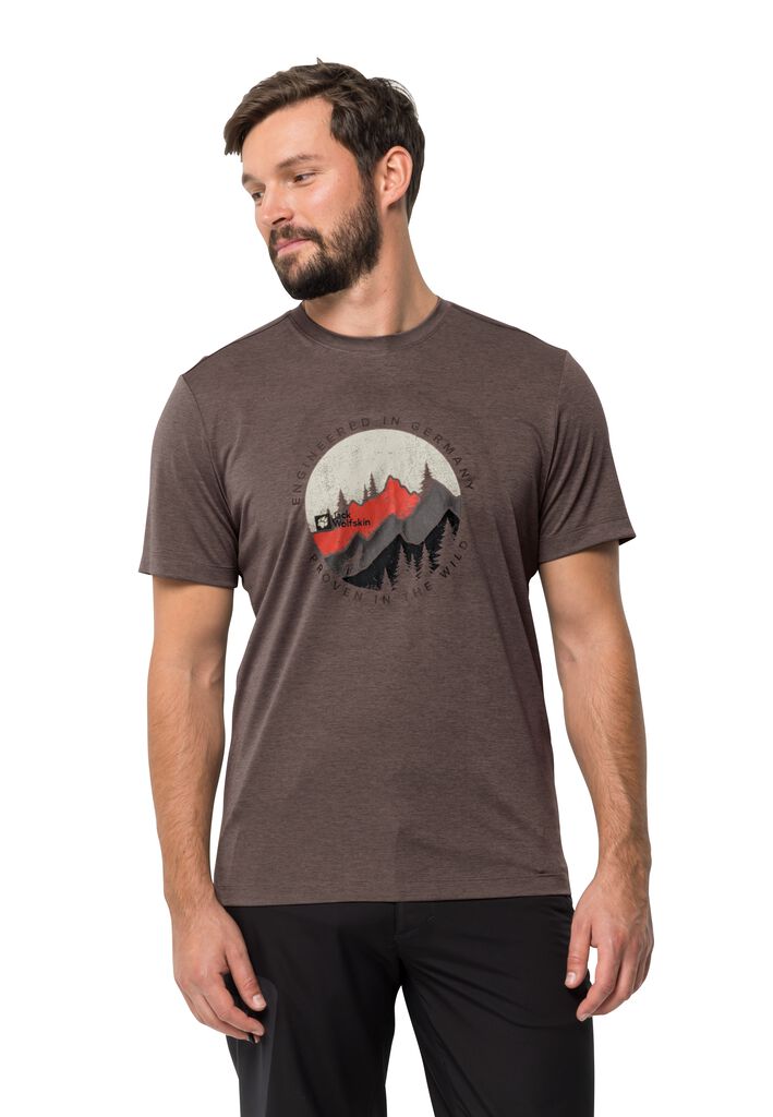 HIKING S/S T M Funktionsshirt Herren