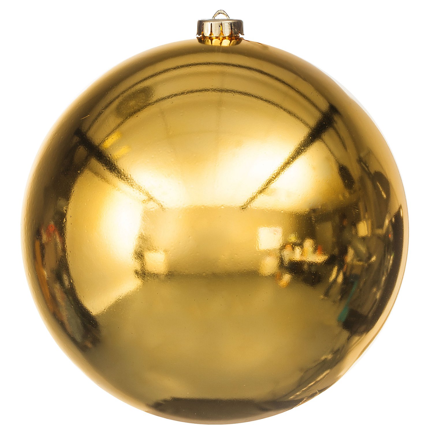 Weihnachtskugel, gold, 20 cm Ø