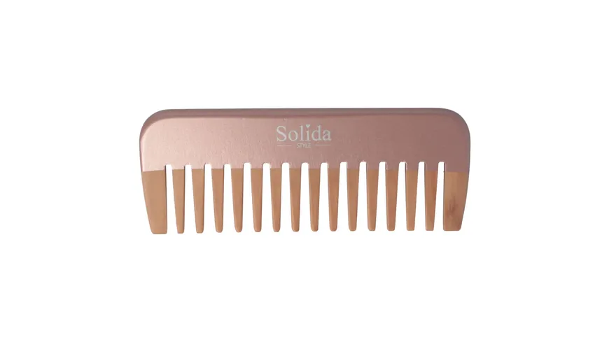 Solida Stähnenkamm Rosegold Metallic