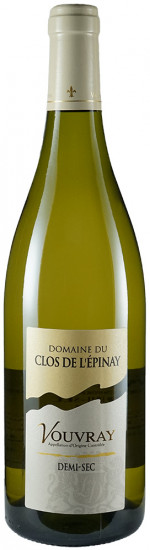 2017 Cuvée Demi-Sec Vouvray AOP halbtrocken - Domaine Clos de l'Epinay