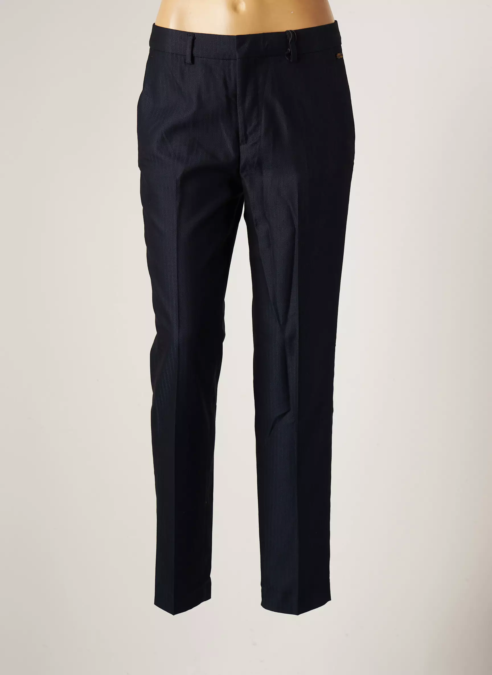 Scotch Soda Pantalons Droits Femme couleur bleu