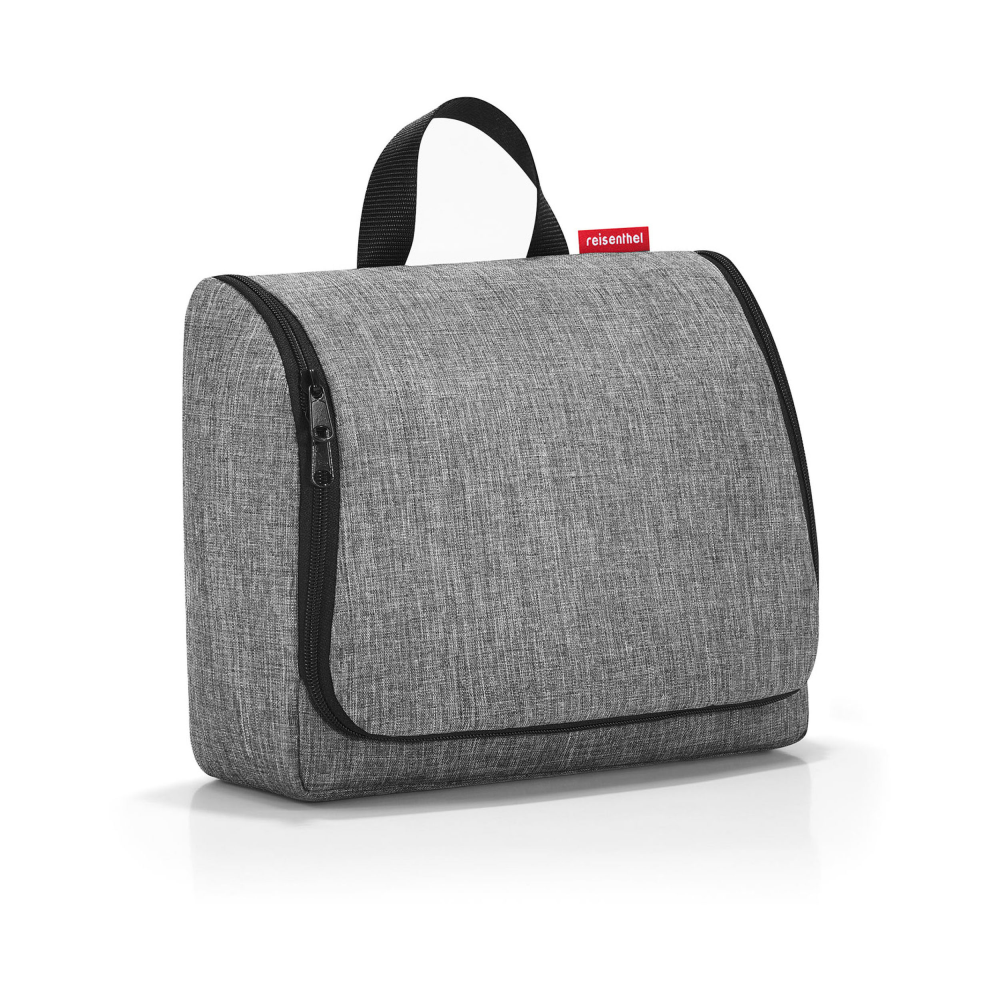 Toiletbag XL twist silver