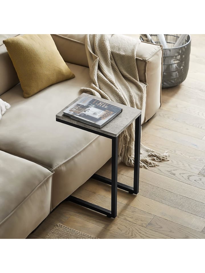 SoBuy Betttisch in Hellgrau - (B)30 x (H)60 x (T)40cm günstig kaufen onesize