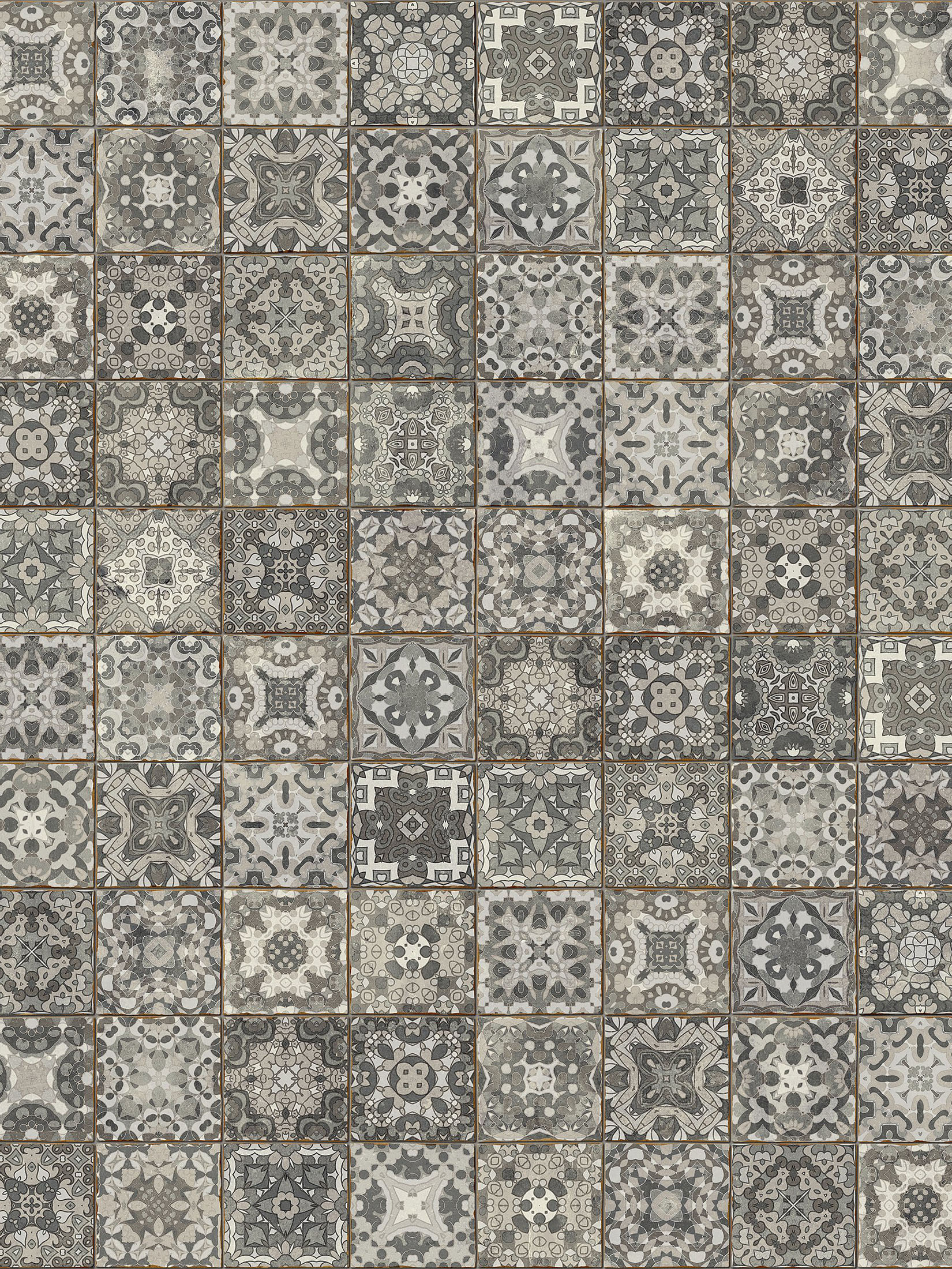 Almeria Vinyl-Rollenware, Antique Grey 370M